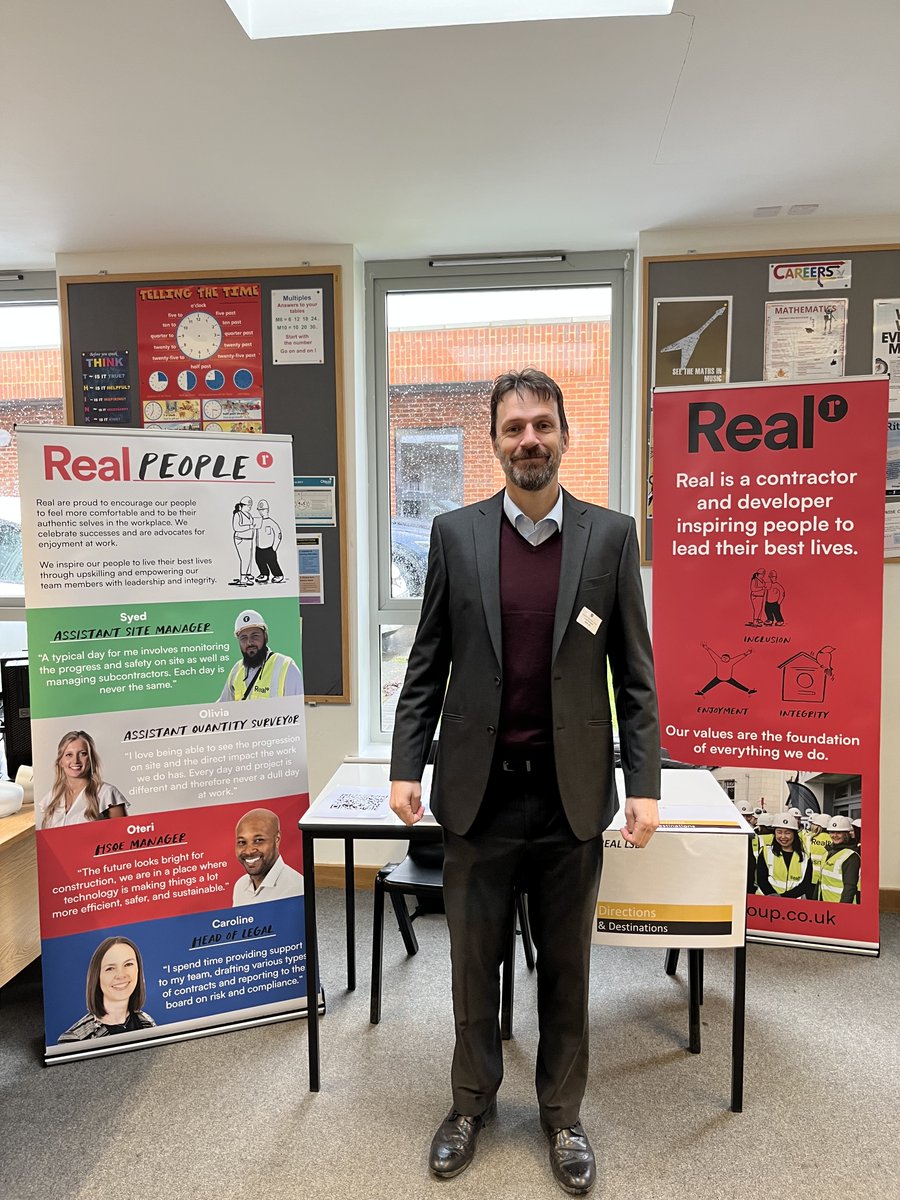 Last Friday, during National Careers Week, we attended <a href="/carshaltonboys/">Carshalton Boys</a> 'Directions and Destinations' careers day to talk to students about the different careers available within the built environment and the routes in to the industry. #careers #NationalCareersWeek