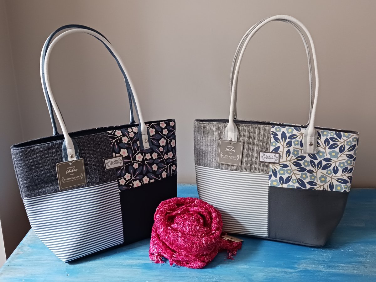 PimlicoTrove's tweet photo. We love these new fairtrade bags from Earth Squared, the flowery patchwork is just the thing to put us in the mood for spring, when it finally gets here, and they make lovely gifts for Mother’s Day this Sunday 👜#pimlico https://t.co/fZPk9KKJog