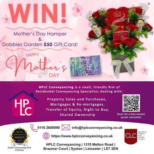Mother's Day competition
Win a Mother's Day Hamper and a £50 Dobbies voucher. 
To enter, LIKE, RETWEET and comment YES. The draw will be on 17th March 2023. 
UK residents only excluding NI. The winner will need to provide a photo receiving the prize.

#prize
competition
#giveaway