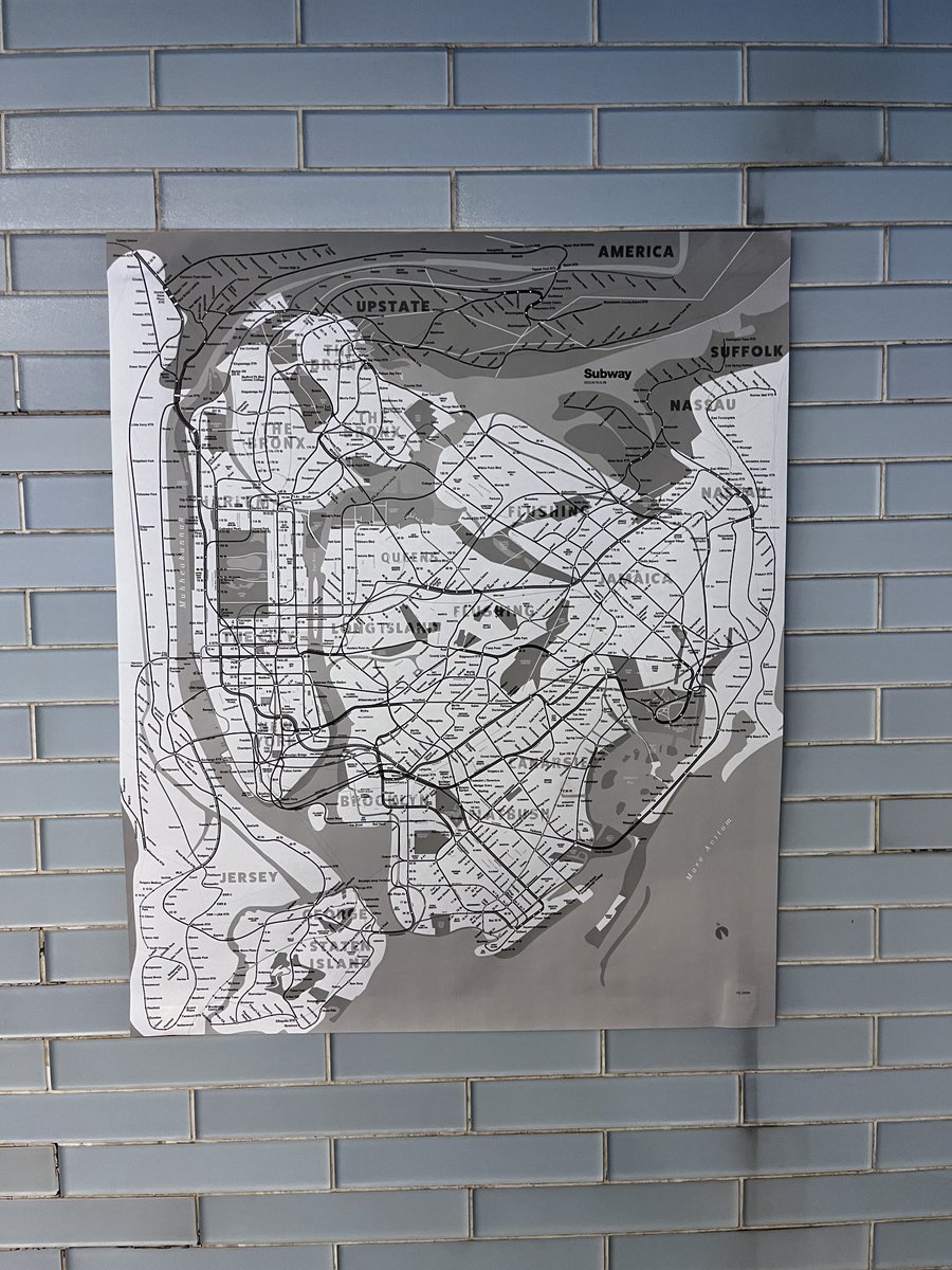 AHowden_Chapman's tweet image. The future seems to be on display at Fulton St (in Black and white)