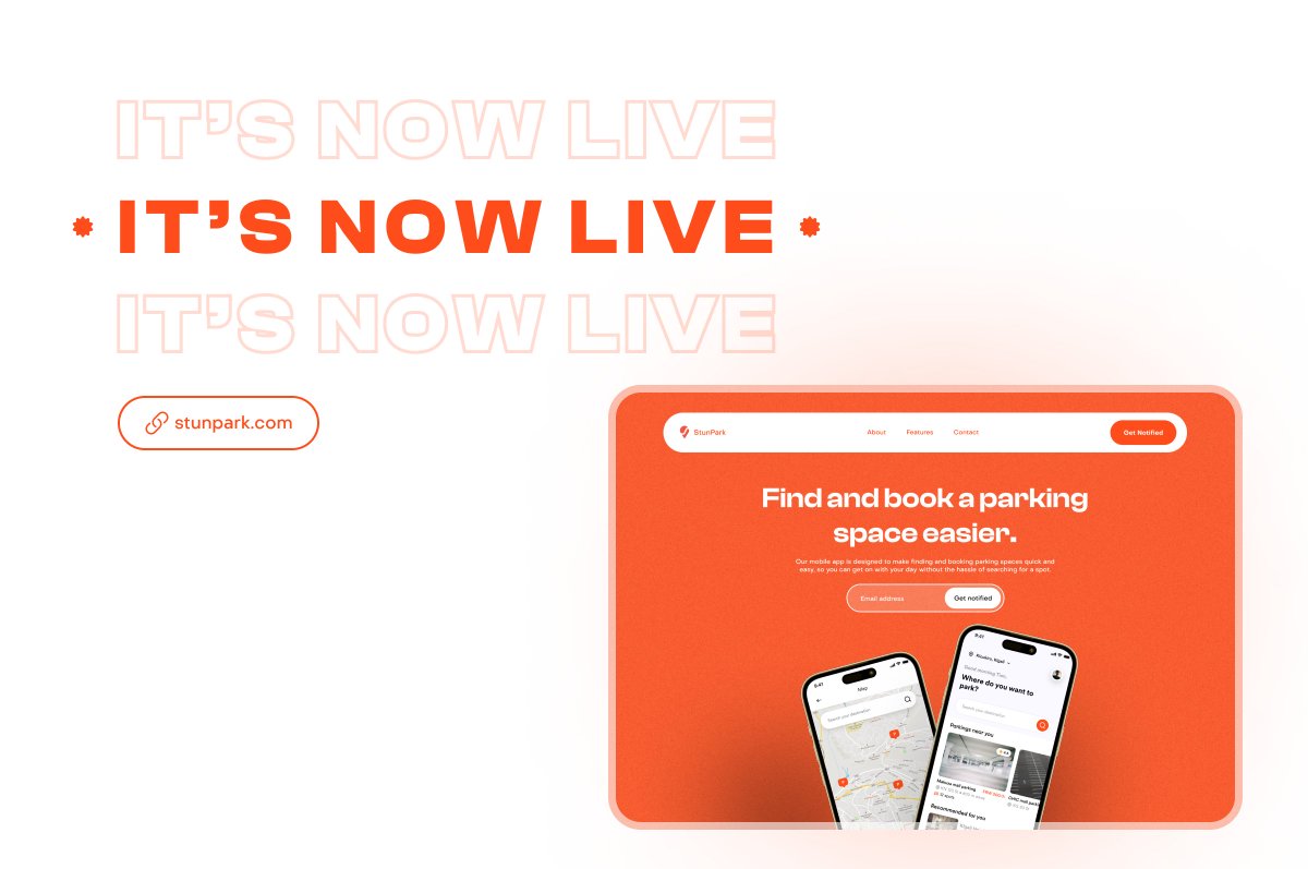 stun_park's tweet photo. We are excited to announce that Stunpark's website is now live! 
Head over to https://t.co/loSv8QJ3KH to know more about our coming soon mobile app! https://t.co/qORR9uWpGU