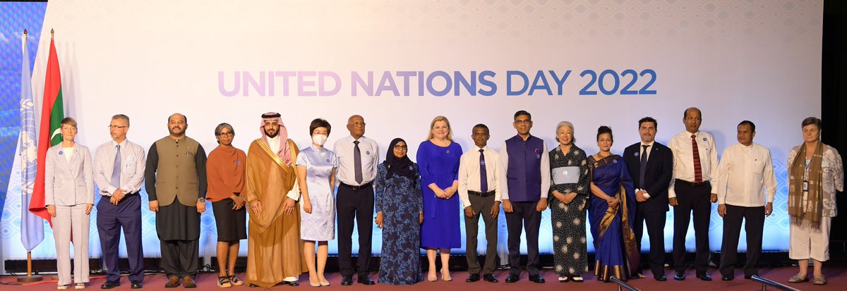 HaswellUN's tweet photo. Strength in our rich diversity & open to the public- celebrating #UNDay2022 with our Member States. Fantastic fun & so grateful to partners & friends 5/7
@UNDPMaldives @UNFPAMaldives @WHOMaldives @icao @UNICEFMaldives @FAOSriLanka @IOMSriLanka @IFADSouthAsia
#Agenda2030 https://t.co/ACxM8pW3x6