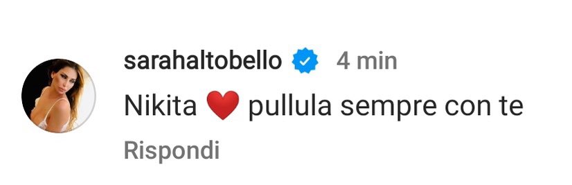frances_ca09's tweet photo. Il commento di Sarah per Nikita:
โNikita โฅ๏ธ pullula sempre con teโ
๐ฅน
Loro sono riuscite a ritrovarsi e non cโรจ cosa piรน bellaโค๏ธโ๐ฉน
#gfvip #nikiters #pullulers https://t.co/c6f7zio4st