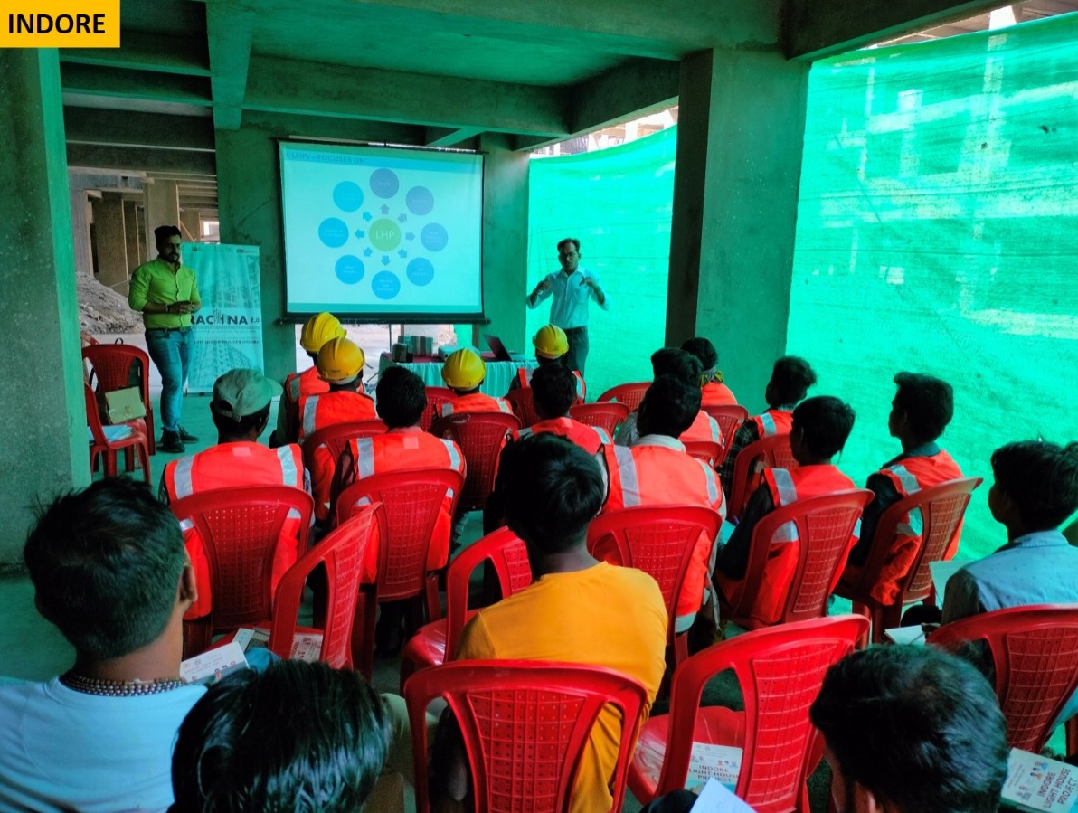 PMAYUrban's tweet photo. 2-day vocational training was organized at #PMAYUrban site at Rangwasa, Indore for construction supportive ground staff to create awareness about innovative #constructiontechnologies &amp; #thermalcomfort in #affordablehousing. https://t.co/CustwdsqCl