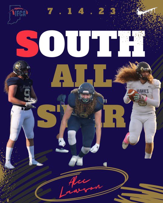 Congratulations to Alec Lawson on being selected to play in the Indiana North/South All Star game in July! The game will also be hosted at Devere Fair Stadium this year!! An amazing honor for an amazing player and person!! One more game at The Nest 🦅🏴‍☠️