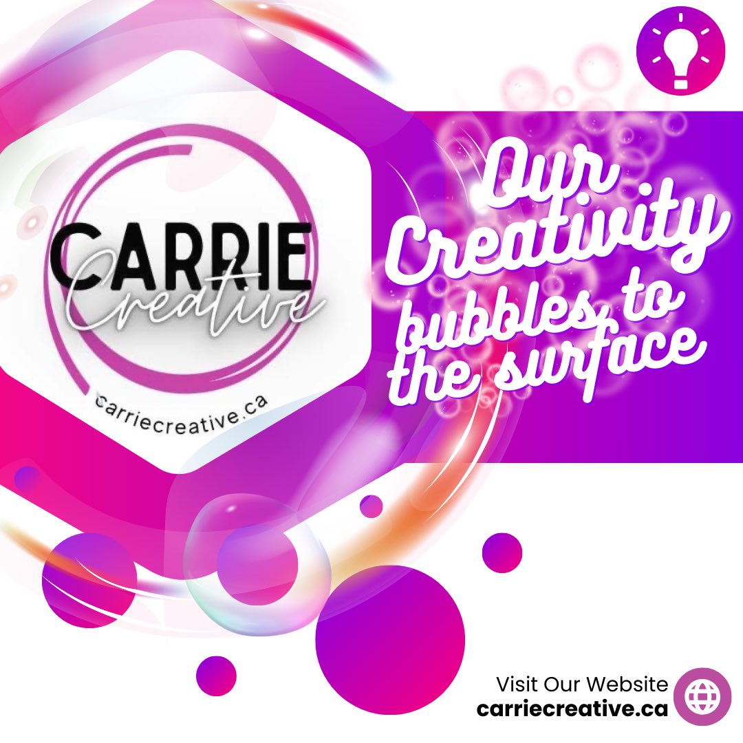cardouc's tweet photo. Creativity is like bubbles, always ready to burst forth with new ideas and inspiration." π¨β¨π§Ό #creativity #inspiration #bubblingupideas #contentcreator #socialmediamarketing #buildyourbrand #carriecreative https://t.co/WNV5Mhz3vJ