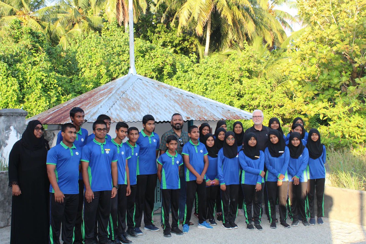 hatmdv's tweet photo. Professor Frank Heidemann, a renowned social anthropologist from the Munich University visiting Vaadhoo. During his visit, he will be conducting a session on the importance of cultural heritage in developing local tourism on Vaadhoo. https://t.co/OrlWrav93D