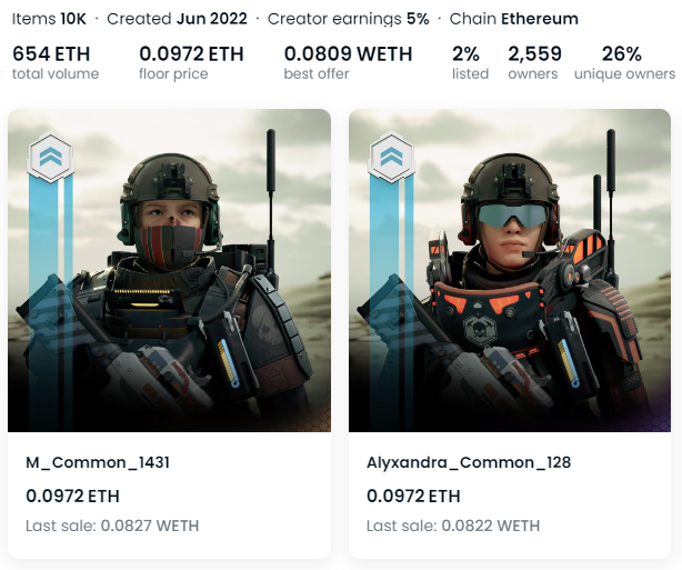jwd_vr46's tweet photo. Shrapnel Operators Collection (A/ncient) - Operators represent the 5 characters in Shrapnel's upcoming comic book series based on the video game ***

From the looks of it, this suit doesn't really need a human

105 sales per week
https://t.co/lBfyVyFquj https://t.co/inX8td3TWG