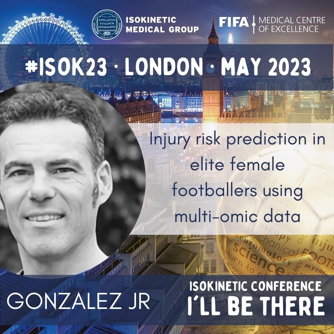 brgelab's tweet photo. Exciting news! Our team's research on injury risk prediction using #multiomic data has been chosen for an oral communication in the NEXT GENERATION LEADERS category at the #IsokineticConference 2023.  Can't wait to share our findings with the community🤩
#InjuryRiskPrediction https://t.co/uPEKzm1Z9q