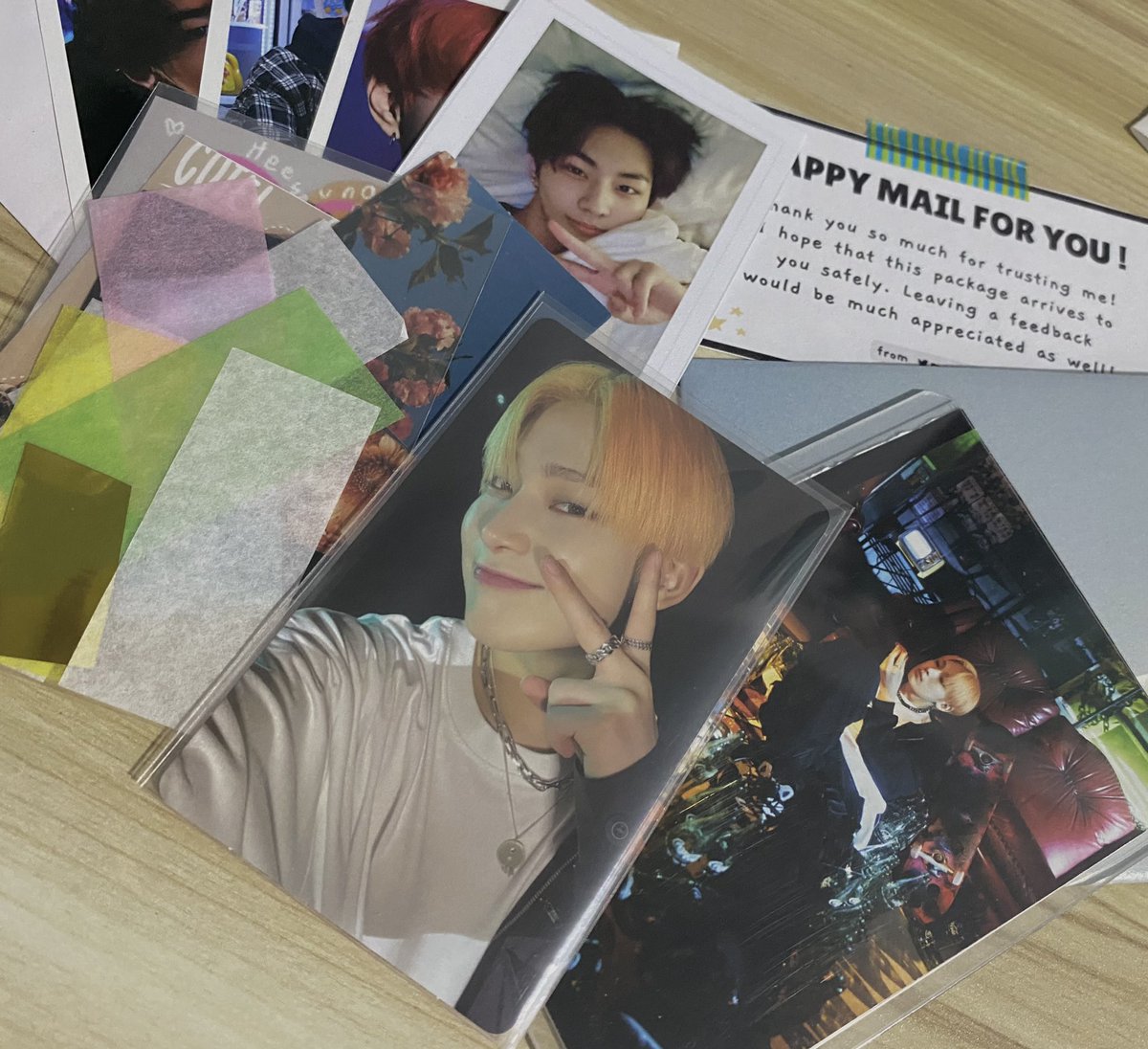 engenexjj's tweet photo. #sun_mail
💌 from @mailz_en
Hello, sunoo arrived safely thank you for the smooth transaction and I rlly appreciate the freebies, thank you so much have a great day 😊🫶🏻 https://t.co/mgS8efRim9