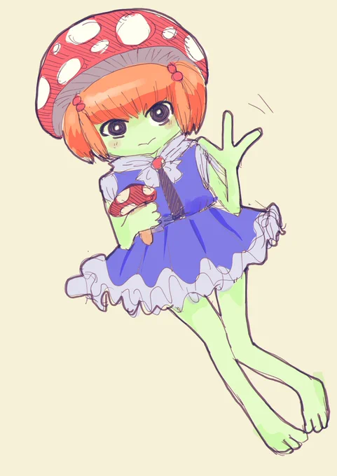 描きました  