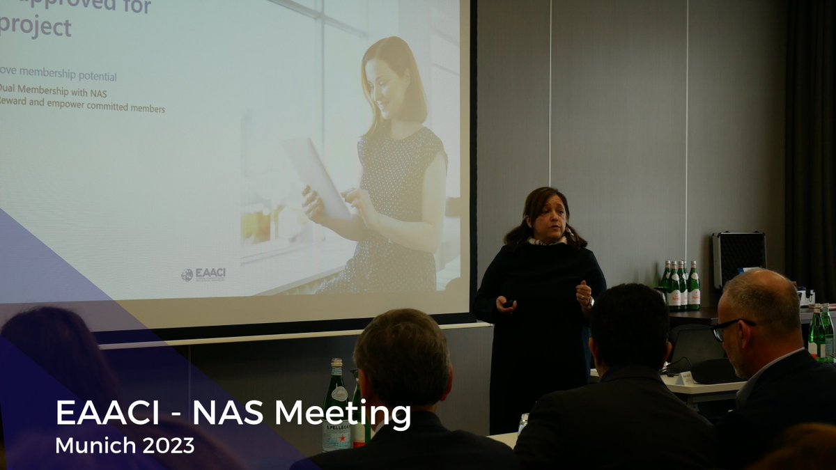 Thanks for being part of the EAACI-NAS Meeting! We recognise the importance of collaboration and teamwork in achieving our goals. By working closely with the NAS representatives, we can leverage our collective expertise and resources to create the best possible outcomes.