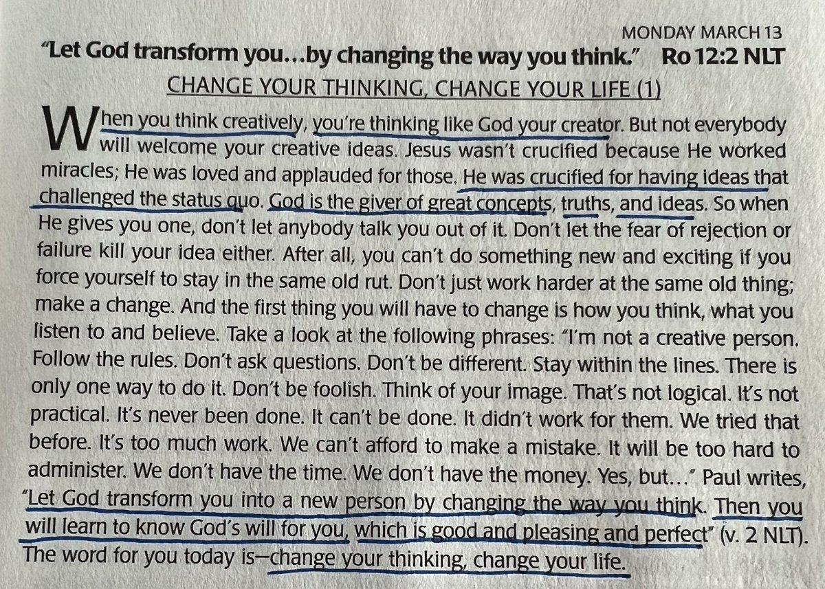 scgore0609's tweet image. “….change your thinking, change your life.”  #SpendTimeWithGod #daily