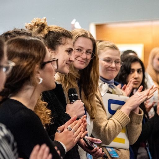 WAGGGSdelegates's tweet photo. Girls have to power to close the digital gap, they need to be heard and included in decision making spaces. #SheSurfsFreedom #GuidesAtCSW #GenerationEquality https://t.co/xaE0AtL5Ka