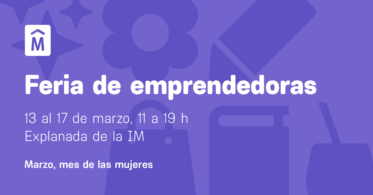 🟣 Hoy empieza la feria de emprendedoras con más de 50 emprendimientos liderados por mujeres del programa Fortalecidas Emprende, Cedel y  la secretaría de discapacidad.

Un montón de propuestas para regalar y regalarse 
🖼️🎨🧶🛍️🧤📚

#AcáEstamos ✊

<a href="/montevideoim/">Intendencia de MVD</a>
@UnidadMypes