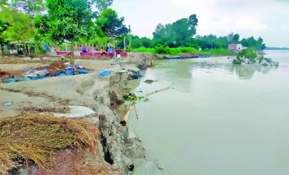 Seyam71's tweet photo. In #Bangladesh, the rivers are "living entities". 
🚫🌊STOP!🚫 The proposal by #BWDB to narrow the #Jamuna river to 6️⃣.5️⃣km is ❌UNSCIENTIFIC and ABSURD❌. 🛑CANCEL this project🛑 before irreparable damage is done to our environment and ecosystem! 🌿🐟🐢 #SaveJamuna  🌊🚫 https://t.co/Z36tPhDaTZ