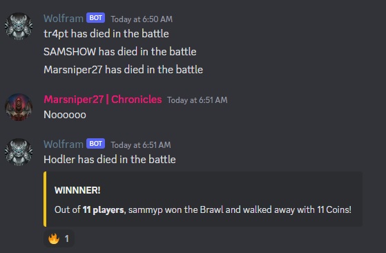 This account has been quiet, but we never left! Just busy bashing one another's heads in.

Join the most 'violent' #solana #nftcommunity in this space. Only in our discord.
