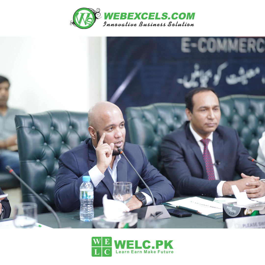 web_excels's tweet image. Mr. Hafiz Ahmed, an influential #figure in e-commerce and the founder and CEO of E-Comrades, #accompanied us at the #B2B E-Commerce #Summit to share his e-commerce #success story with us and inspire #others to succeed in the #future through e-commerce.