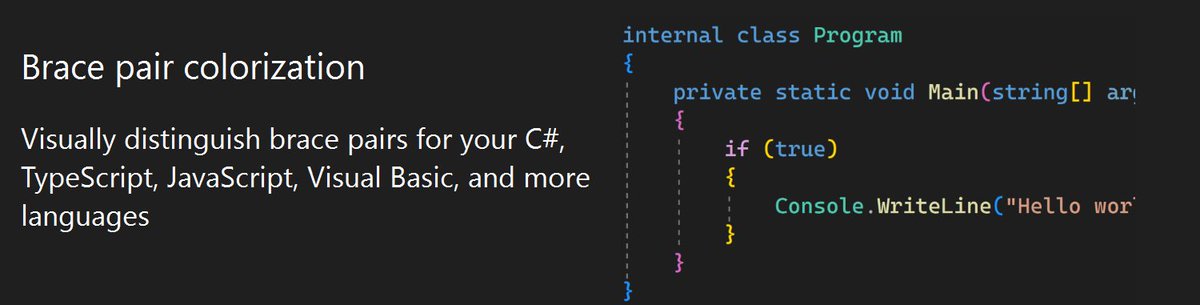 andrejt's tweet photo. One of the best new features coming in Visual Studio 17.6 😎 #productivity https://t.co/TPVyajlcXw