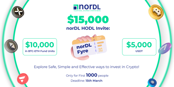 EikoZone's tweet photo. β° 3 days remaining β°
π’ @Nord_Finance norDL #Giveaway
π° $15,000 assured + $100 random
π 1010 winners
π Participate now: https://t.co/ePxVH2Fl6P
Create an account on #norDL & complete KYC to get assured $15 in your norDL account! https://t.co/azIonVYTN1