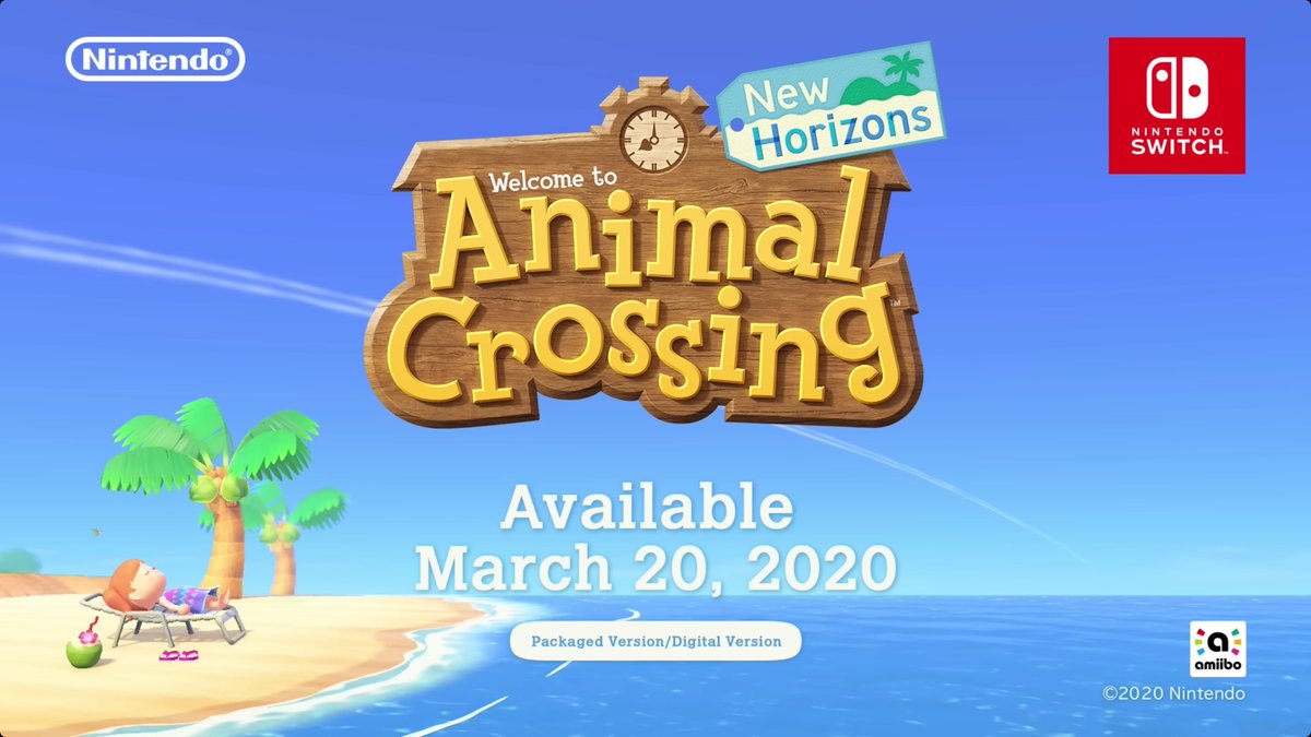🏝 Il y a 3 ans jour pour jour, #AnimalCrossingNewHorizons sortait sur #NintendoSwitch !
(youtu.be/Ie4WZCLbtVs)