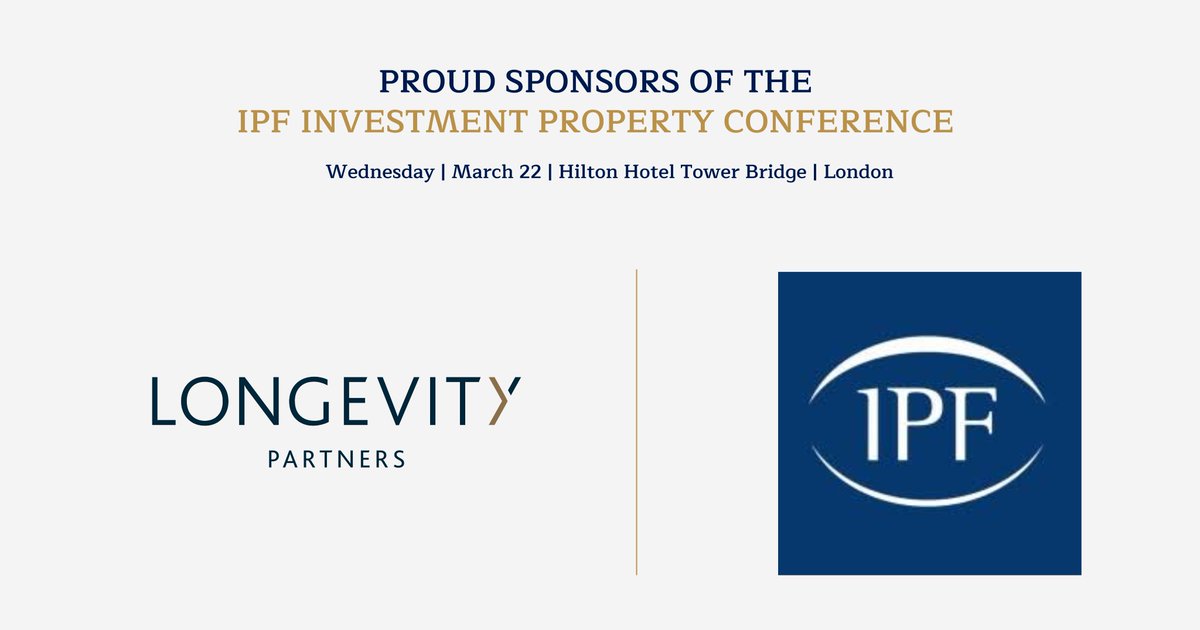 Longevity Partners (@longevityltd) on Twitter photo ➡️ We're sponsoring the #IPF Investment Property Conference on March 22nd in London! Our sponsorship includes the provision of 8 complementary tickets for postgraduate students enrolled in #realestate #investment or #finance courses. <a href="/IPF_Office/">IPF Office</a> 🔗ipf.org.uk/events/ipf-con… ➡️ We're sponsoring the #IPF Investment Property Conference on March 22nd in London! Our sponsorship includes the provision of 8 complementary tickets for postgraduate students enrolled in #realestate #investment or #finance courses. <a href="/IPF_Office/">IPF Office</a> 🔗ipf.org.uk/events/ipf-con…