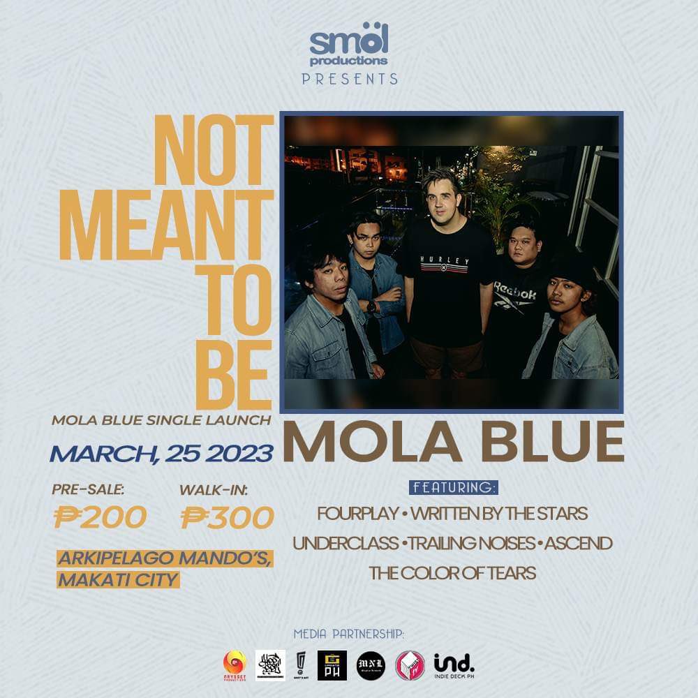 2 upcoming gigs for this month!

March 23 - Mow’s, QC
March 25 - Arkipelago, Makati