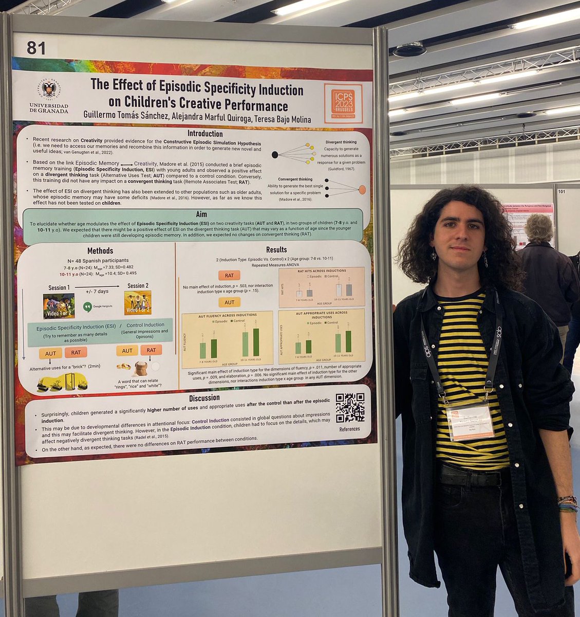 UGRmemory's tweet photo. 📍@reyessmarta @RachelLezCan @guicre27 estuvieron representando al @UGRmemory en #icps2023be https://t.co/2MWCUAKoLm