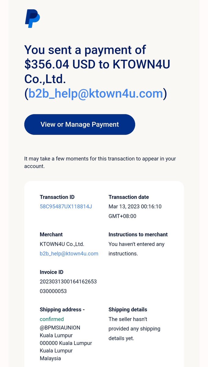 BPMSIAUNION's tweet photo. BLACKPINK MALAYSIA UNION has donated RM1622.75 for @jichu_charts’s non shipped back albums for Jisoo Solo. 

Thank you for trusting us 💖 https://t.co/pnVArBDDrn