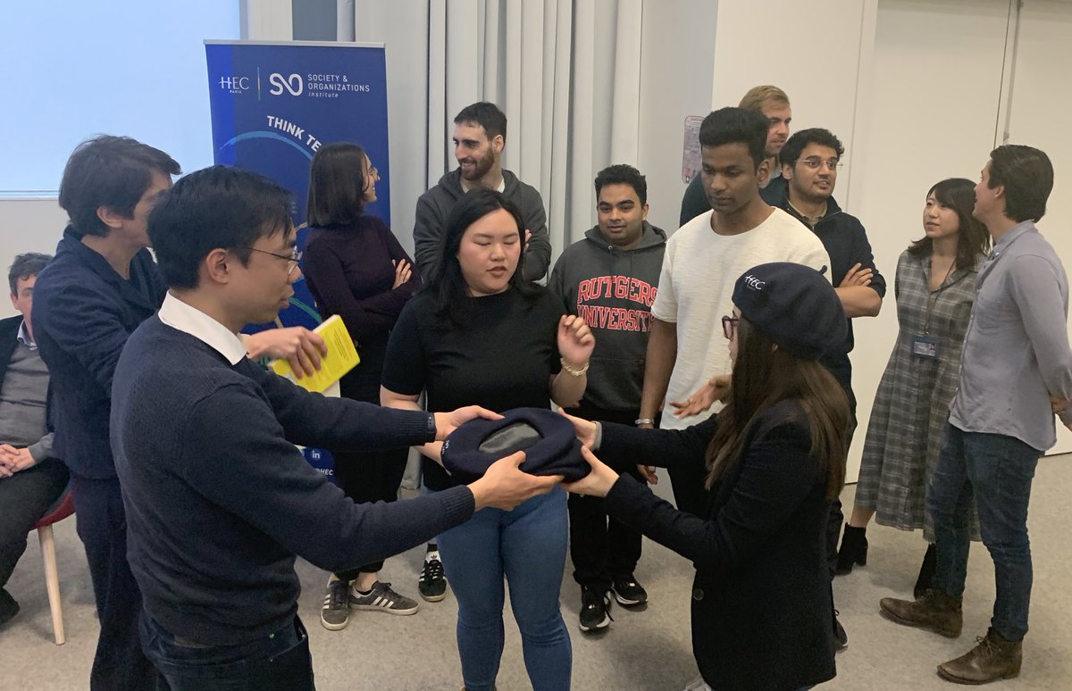 Congratulations to the <a href="/HECParisMBA/">HEC Paris MBA</a> team who worked on the challenge posed by the environmental impact of consumer goods plastic packaging.  Hard topic but very well documented presentation! #HECmapthegap #ethics #Sustainability