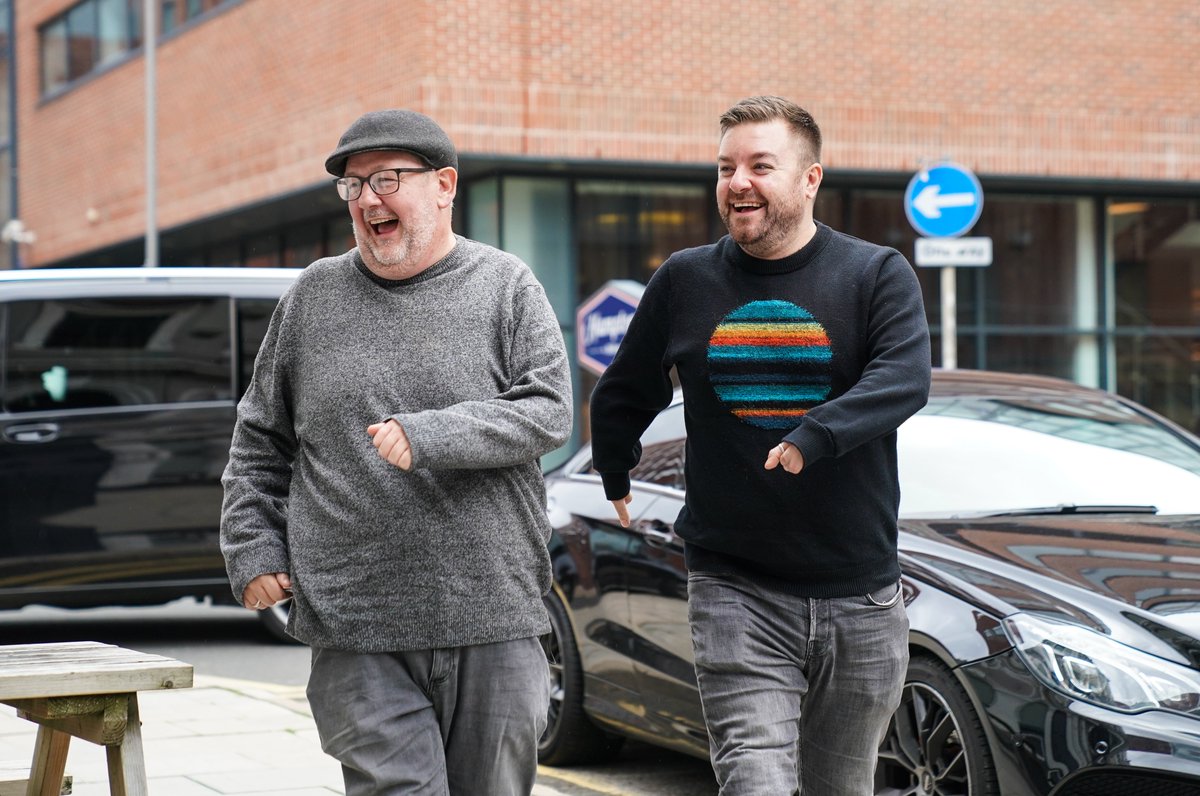 Watch <a href="/JohnnyVegasReal/">Johnny Vegas</a> and @alex_brooker on tomorrow night's #DNAJourney on <a href="/ITV/">ITV</a> and <a href="/ITVX/">ITVX</a> as they go on a quest to find out all about their family history!!