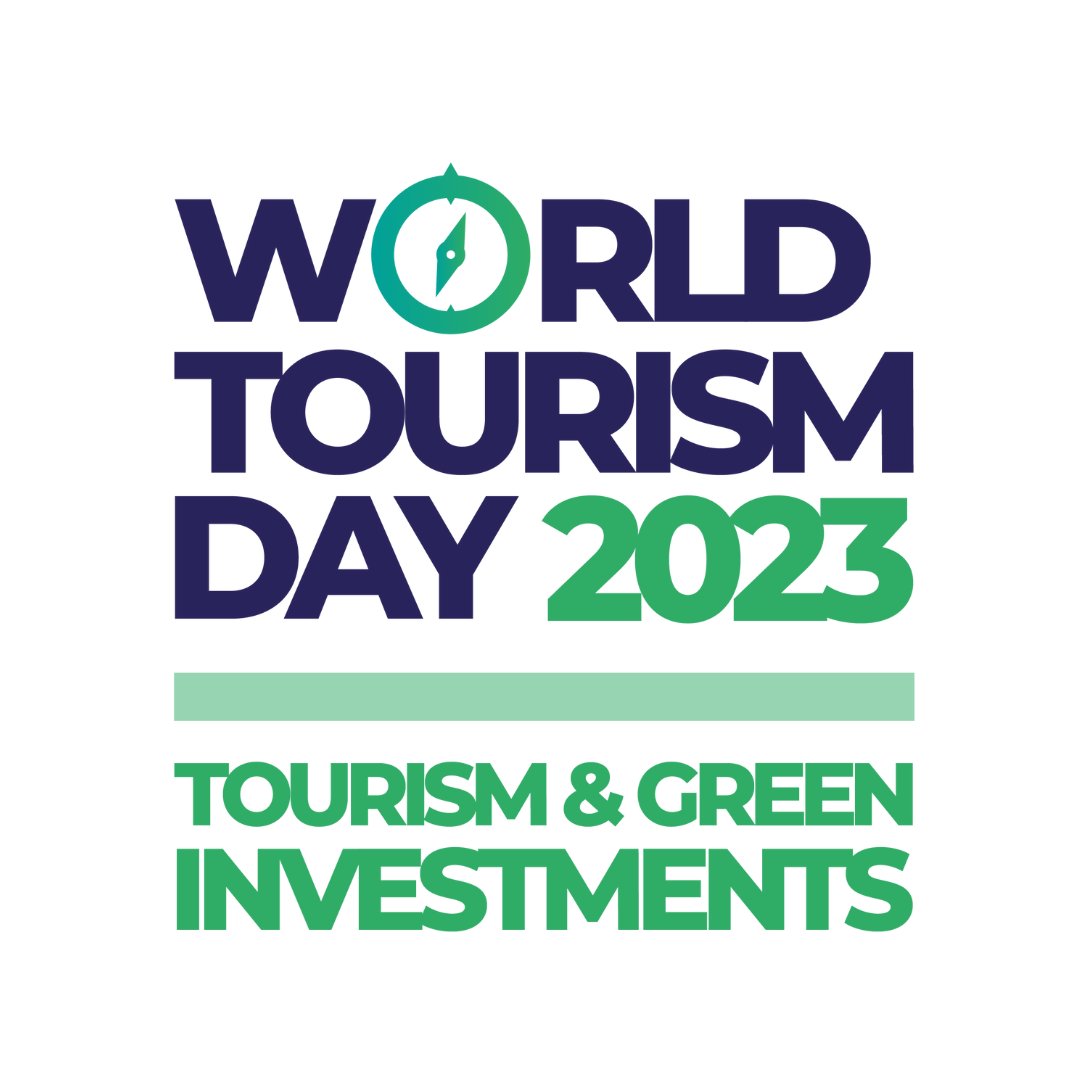 UNWTO's tweet photo. 🟢27 September! #WorldTourismDay and its theme: Green investments.

#WTD2023 will be a call to action to governments, financial institutions, development partners &amp; private sector investors to unite around a new tourism investment strategy.

🔗https://t.co/QIkITrXp6y https://t.co/nxMZUitMS0