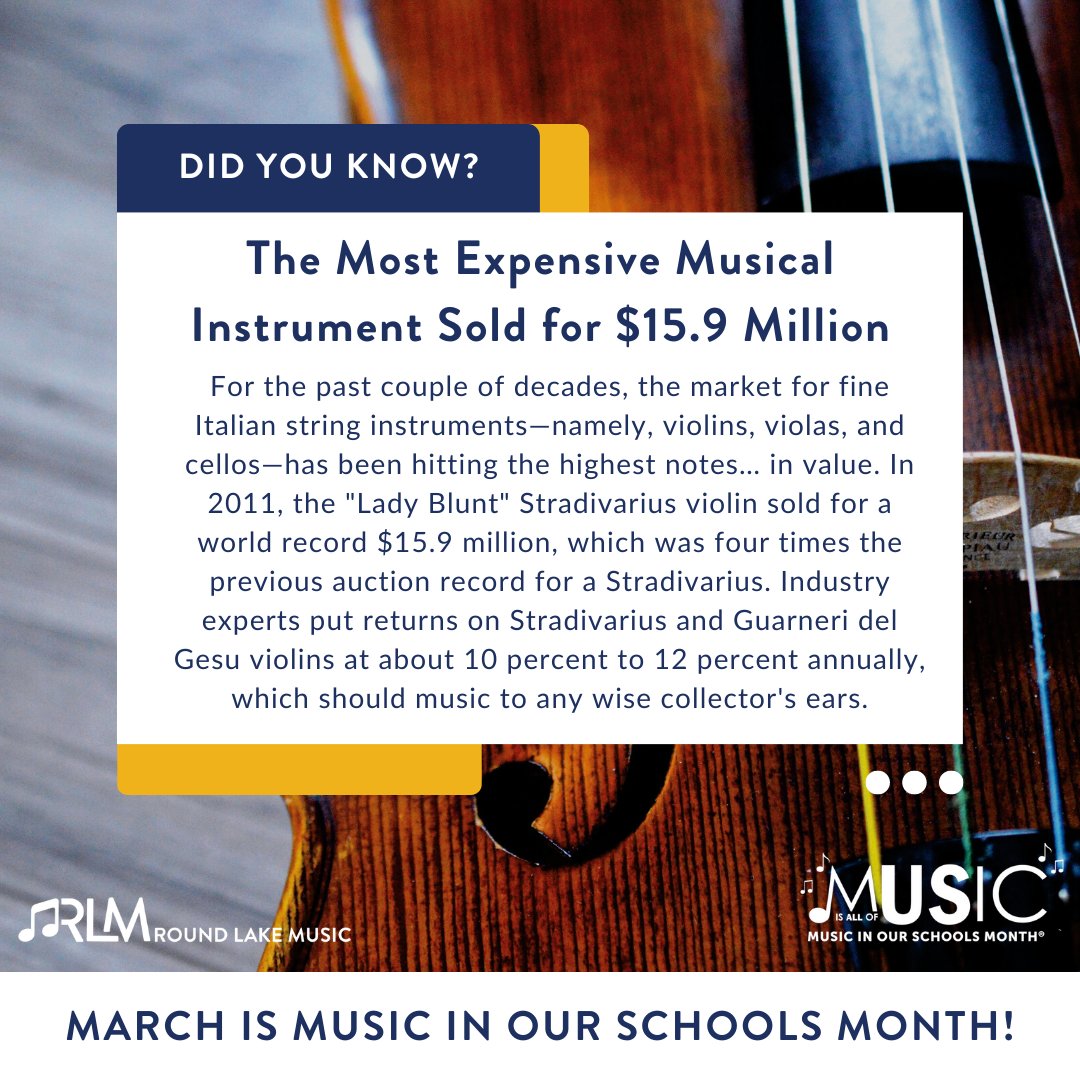 RoundLakeMusic's tweet photo. #MIOSM #musicinourschoolsmonth #RLAS116 #RLMusic https://t.co/3NqhxhN4Fw