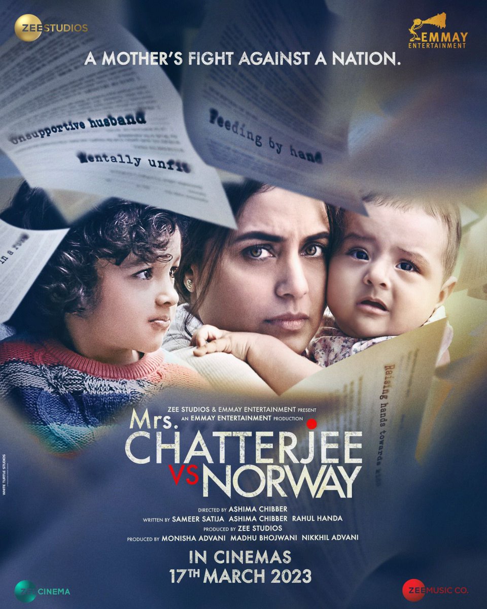 FilmyTownn's tweet photo. Watching Now :- #MrsChatterjeeVsNorway Starring @RaniMukherjee4 @AnirbanSpeaketh @jimSarbh @Neenagupta001 @ChibberAshima @monishaadvani @madhubhojwani @nikkhiladvani #ranimukherjee #mrschatterjeetrailer https://t.co/8otIrS39K1