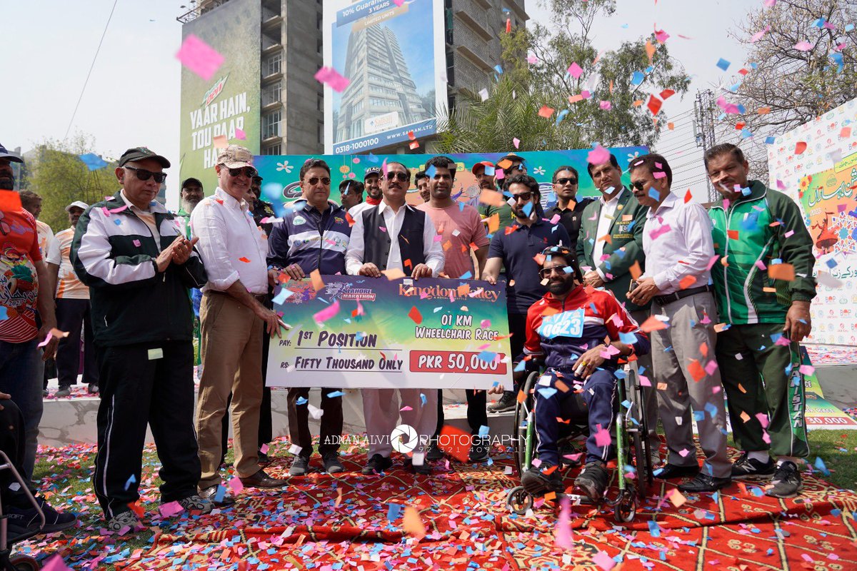 SECYASP's tweet photo. Sports Department Organised Lahore Marathon and Tour De Lahore Cycling event. We are thankful to all Athletes for participation and allied departments for their support. @CS_Punjab https://t.co/zI07zBLOZA