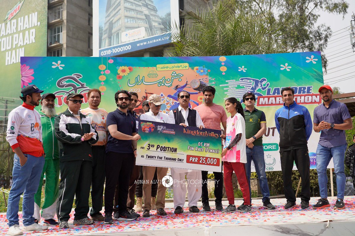 SECYASP's tweet photo. Sports Department Organised Lahore Marathon and Tour De Lahore Cycling event. We are thankful to all Athletes for participation and allied departments for their support. @CS_Punjab https://t.co/zI07zBLOZA