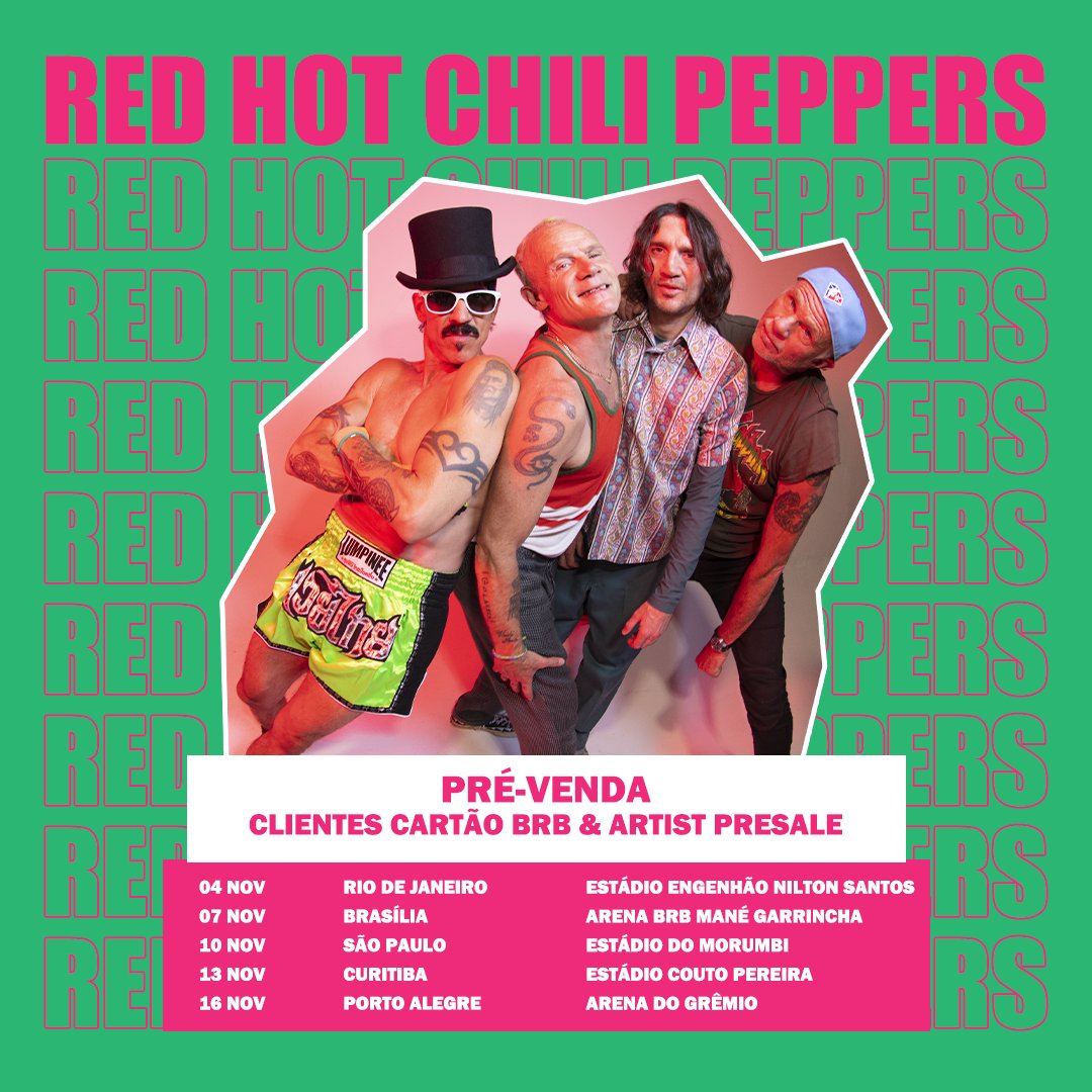 RHCP Brasil tweet media