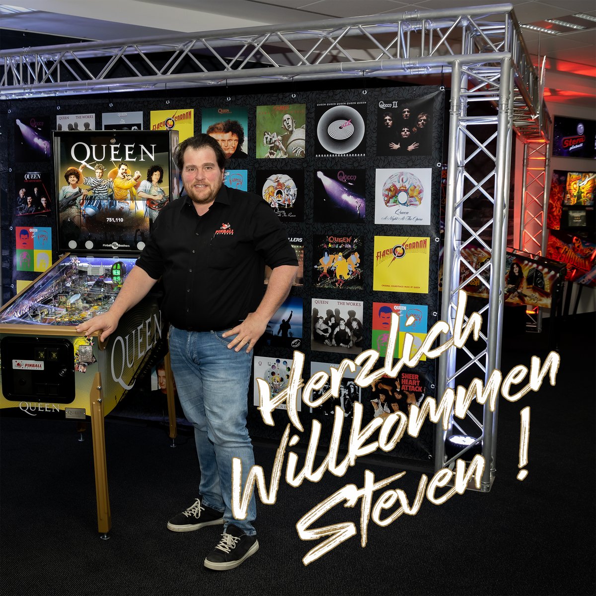 Teamzuwachs! Dürfen wir vorstellen? Hallo und herzlich willkommen Steven, unser neues Teammitglied bei Pinball Universe! Schön, dass Du bei uns bist!
#team #pinballuniverse #buende #flipper #pinball
