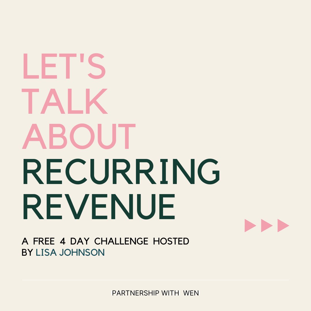 WomensEntrepre1's tweet photo. My friend Lisa Johnson is hosting a free 4-day challenge starting on the 20th March to show you how you can add a passive income stream into your business too, and it will even help you make money if you don’t have a business!

👉🏾 Head over to our bio and SIGN UP NOW https://t.co/LyP0WnvBpd