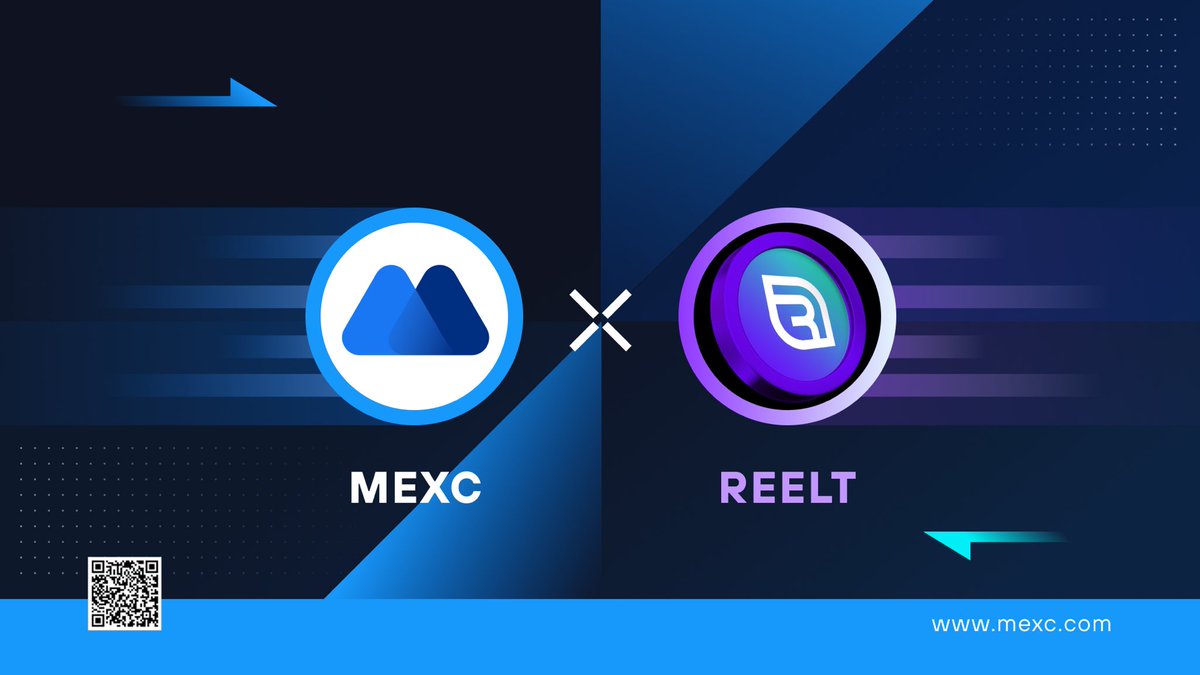 MEXC's tweet photo. 🚨 New Project Alert! $REELT is listing soon on MEXC!

The ReelToken (REELT) is a blockchain utility token that underpins the Reel Star @reelstario ecosystem 

Visit @Reel_Token to learn more &amp; stay tuned for more! https://t.co/sM2sp0OnS4