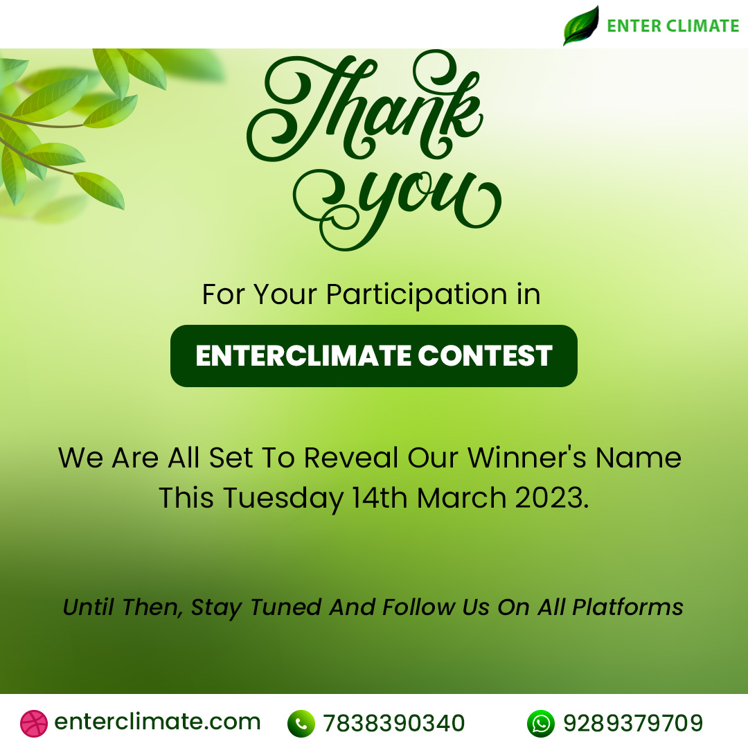 EnterClimate's tweet photo. You Guys Are Amazing 💖
We Are Soo Thrilled To See Your Wonderful Responses...Just To Let You Know That We Are Announcing Our Winners On This Tuesday, March 14 2023.
Till Then Stay Tuned And Tag Your Loved once! ✨
#GOODLUCK
#enterclimate #giveaway #Contest #questions #love https://t.co/UOagz2B6Ae