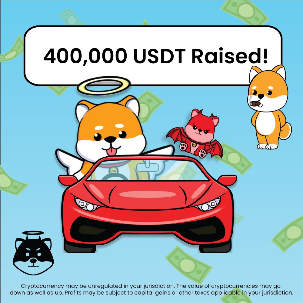 LoveHateInu's tweet photo. Hey #LoveHateInu community! 👋

We have hit another amazing milestone, raising over $400,000! 🎉💰

A massive thank you to everyone for all the incredible support!🙏🚀

Join the funniest #memecoin project today and stay tuned for what's to come! 🤩👀

🔗 https://t.co/Pu2Bo8WOUy https://t.co/3Pr2I6NSpq