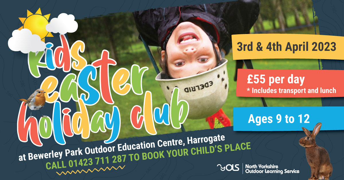 This Easter <a href="/BewerleyPark/">Bewerley Park</a> have a holiday club for 9-12 year olds, where they can take part in outdoor activities inc. bushcraft &amp; canoeing. 

📆 3rd &amp; 4th April.

Call to book: 01423 711 287

#PateleyBridge #Nidderdale
