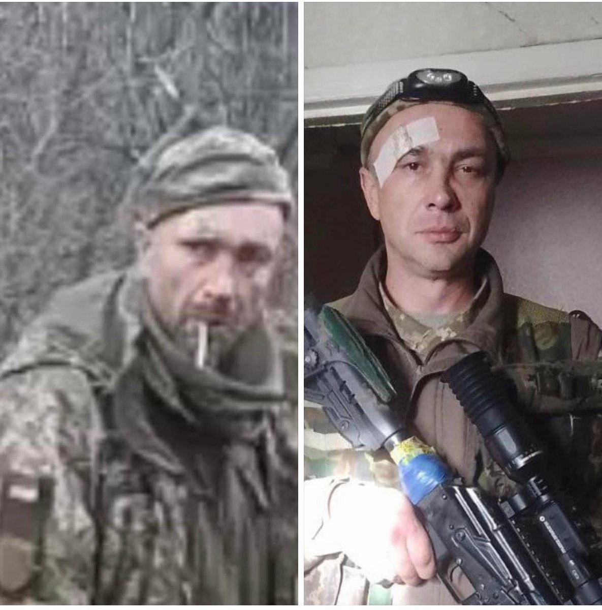 KorsasErik's tweet photo. Hero!
#Ukraine confirmed the identity of the #Ukrainiansoldier who was shot after saying #SlavaUkraini! His name is #OleksandrMatsyievskyi, sniper in #UkrainianArmy. #Matsyievskyi was executed by #russiansoldiers on Dec 30, 2022. His body was returned to #Ukraine in Feb 2023. https://t.co/aYvp5tVjqO