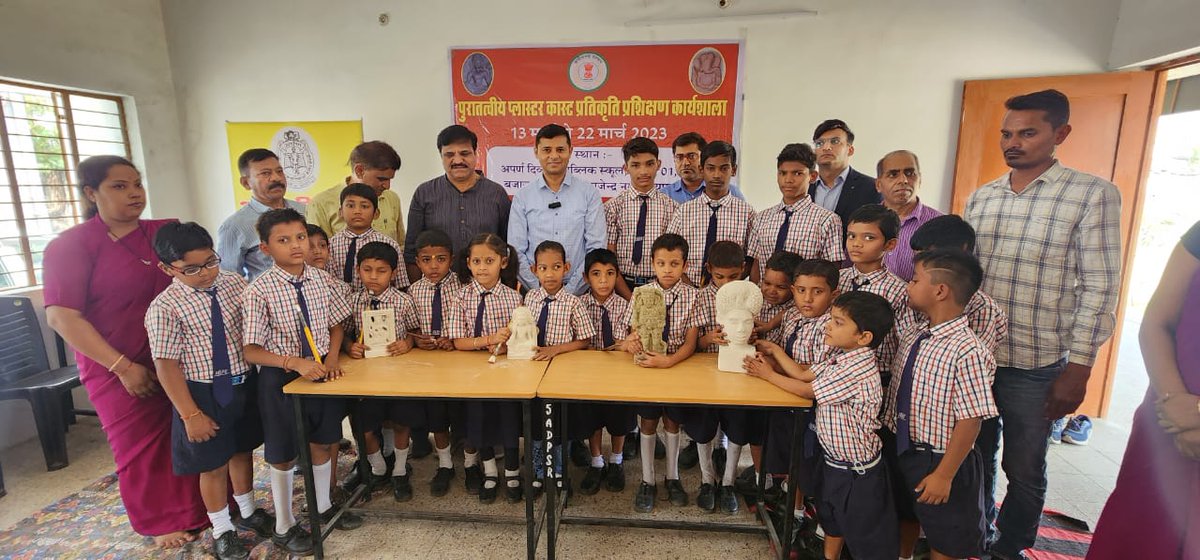 A day well spent...
Training workshop of children with special abilities in cast modelling...
"Give a man a fish n u feed him fr a day. Teach him how to fish n u feed him fr a lifetime"
