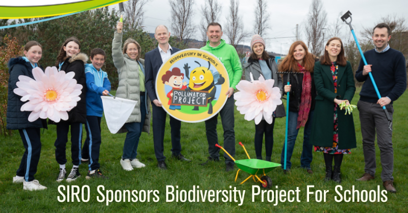 SIROIreland's tweet photo. Today we launch our sponsorship of over 100 schools to participate in a new biodiversity project, focused on protecting native pollinators through the provision of workshops, training and educational resources. 

#DoLifeDifferent #SIROintheCommunity #BiodiversityinSchools