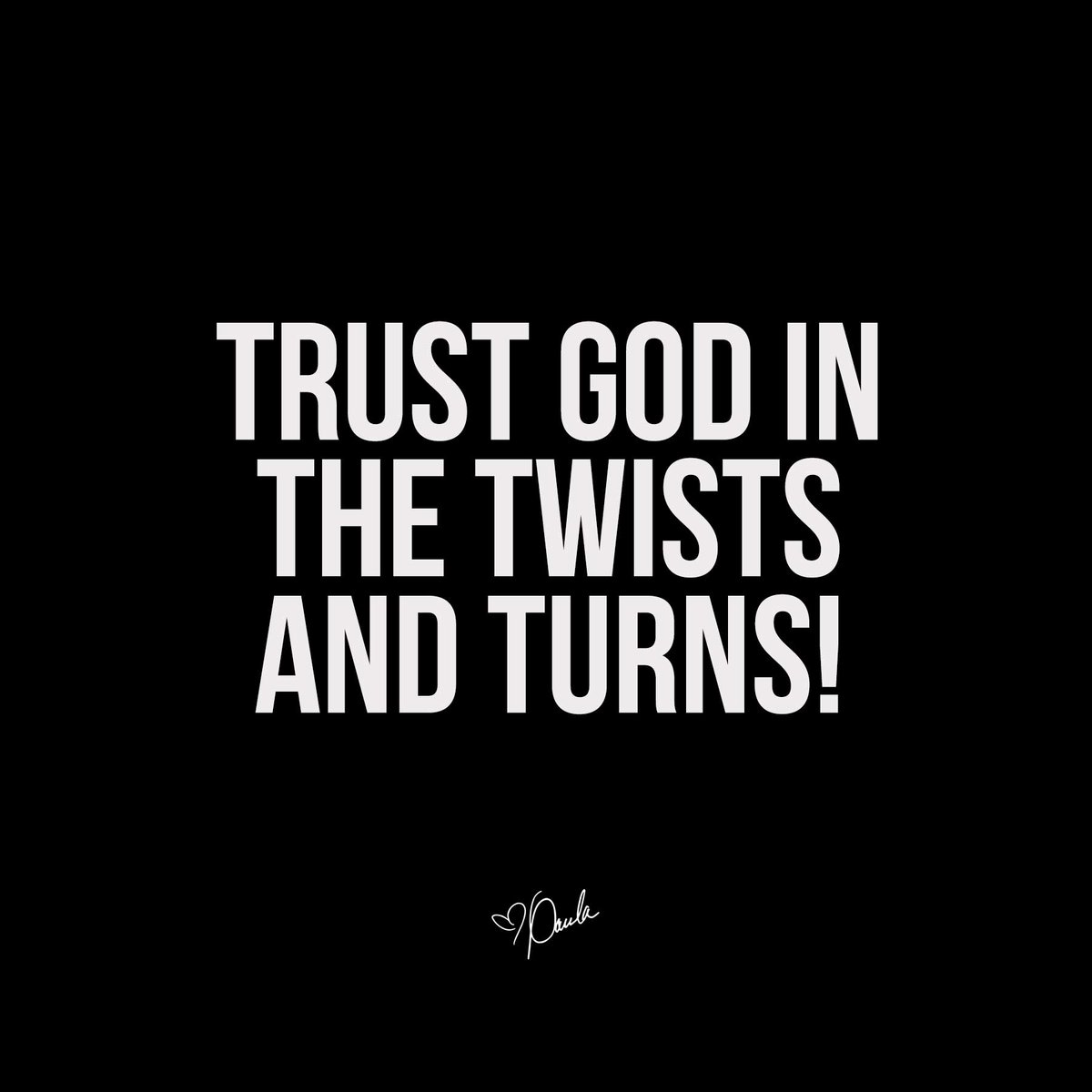 Paula_White's tweet photo. Sometimes life doesn't go the way you want but it goes the way it's supposed to be! Trust God in the twists and turns...

#faith #trustGod #blessing #itwillworkout #GodHasYou https://t.co/ZFkkiXYpo0