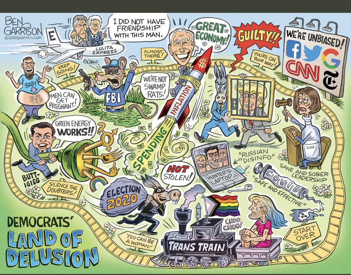 Bravo #BenGarrison this is perfection! #Democrats #DemocratsDestroyAmerica