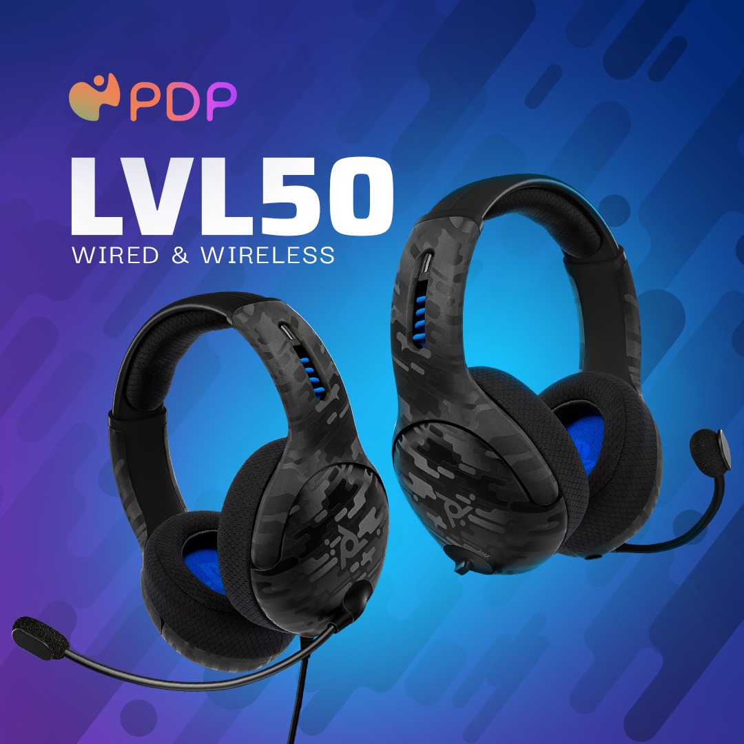 TriggerCraft1's tweet photo. Go stealth with the Black Camo edition of the @PDPgaming LVL50 Wired Stereo Gaming Headset for PlayStation. 

Shop PDP here 👉https://t.co/Z6B5XAEzp7 https://t.co/smdXwRgPOI