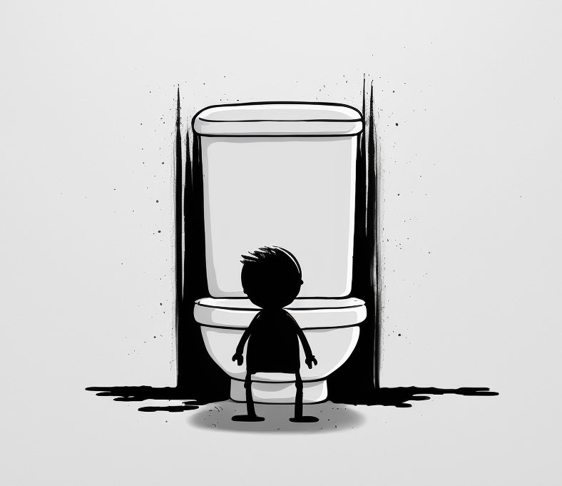 نعلم ان الجسد يتخلّص من نفّاياته بوسائله الخاصة في المرحاض.
جيّد جدًا..
كيف وأين نتخلّص من كل الشوائب والنفايات النفسية، الفكرية، الاجتماعية والسياسية المتراكمة في دواخلنا؟
لا بدّ من ايجاد مساحة لذلك..بيت الخلاء النفسي..شيء على هذا النسق.
البشري الذي امامك، الذي معك، ليس مرحاضاً.